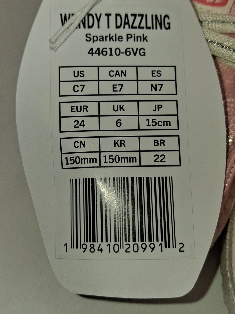 Hey Dude LilDude Pink Metallic Slip-On Shoes Size US C7US  Toddlers  Brand New